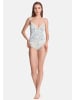 Vive Maria Wäscheset: Top mit Slip Blue Dawn in blau allover