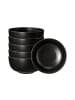Seltmann Weiden 6er Set Müslischalen Liberty Velvet Black ø 15 cm in schwarz