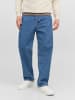 Jack & Jones Wide Leg Jeans Loose Fit Relaxed Denim JJIALEX in Blau