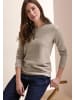 Cecil Pullover in oak wood beige heather melange