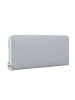 Esquire Viktoria Geldbörse RFID Leder 19 cm grau