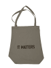 The Organic Company Stofftasche It Matters 50x35x15cm in Grau