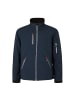 IDENTITY Soft Shell-Jacke kontrast in Navy