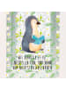 Mr. & Mrs. Panda Teelichtglas Pinguin Buch mit Spruch in Transparent
