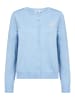 SAINT TROPEZ Strickjacke ValentinaSZ Gerade Passform in Airy Blue