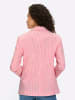 Heine Blazer in flamingo-weiß-gestreift