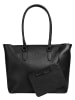 Cluty Shopper echt Leder in schwarz
