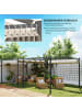 Outsunny Pergola 298L x 297B x 221H cm Beige