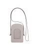 DuDu Colorful Minorca Handytasche Leder 12 cm in silber
