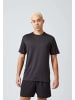 SNOCKS Trainingsshirt Herren in Schwarz