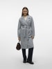 Vero Moda Mantel in Light Grey Melange