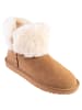 BIOSOFT Winterstiefel Fluffy Bootleg in Chestnut
