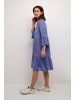 Kaffe Kleid KAmarianah A-shape in Blue Indigo