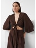 comma Bluse in 8850_mokka