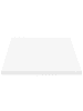 Beliani Topper CALM in Weiß - (W) 120 x (H) 6 x (L) 200 cm
