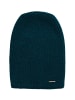 Finn Flare Strickmütze Classic in dark green