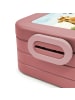Mr. & Mrs. Panda Bento Box Kuh  Pommes Design mit Spruch in Rot Pastell