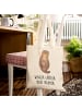 Mr. & Mrs. Panda Tragetasche Otter Muschel mit Spruch in Creme