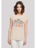F4NT4STIC T-Shirt Muttertags Blumen Mama in Whitesand