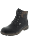 rieker Schnürstiefel Schwarz