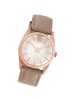 Oozoo Analog-Armbanduhr Oozoo Timepieces taupe, hellbraun mittel (ca. 33mm)