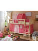 TICAA Etagenbett Erni Country in Rosa Pink