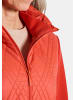 GOLDNER Lässige Jacke mit Strick und Stepp in orange