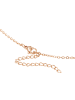 Steel_Art Halskette Damen Orbis poliert in rosegoldfarben