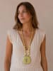 collezione alessandro Lange Kette " Boho " in gelb