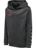 Hummel Kapuzenpullover Hmlauthentic Kinder in ASPHALT