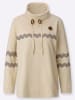 WITT WEIDEN Long-Sweatshirt in sand