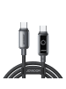 COFI 1453 Joyroom S-A55 StarFlight 100W USB-C auf USB-C Kabel 1,2 m schwarz in Schwarz