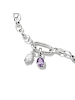 Thomas Sabo Charm-Anhänger Geburtsstein April Connect in silber, weiß