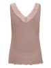 Kaffe Bluse ärmellos KAjenna Regular fit in Deep Taupe