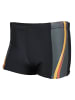 Aquarti Schwimmhose in orange/schwarz