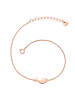 Glanzstücke München Armband Wal Sterling Silber in roségold