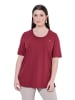 Ulla Popken Shirt in purpurrot