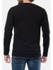 HopenLife Longsleeve CASSIO in Schwarz