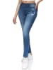 REPUBLIX Skinny-Fit Jeans STELLA in Mid Blue
