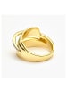 Luxenter Ring Makho 925er Sterlingsilber-Makho gold