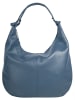 Cluty Shopper echt Leder in blau
