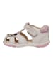 Geox Sandalen in Weiß/Pink