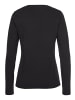 Eastwind Langarmshirt in schwarz