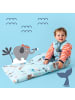 Schlummersack Babyschlafsack, 3.5 TOG in Hellblau-Rot