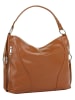 Samantha Look Handtasche echt Leder in cognac