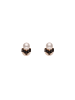 faina Women Earrings in Black White