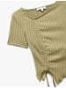 KOTON BLUSE SS in Khaki
