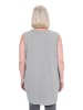 Ulla Popken Strick-Top in hellgrau mélange