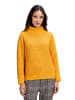 CARTOON Strickpullover mit Stehkragen in Orange