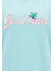 IZIA Women Sweatshirt in Aqua